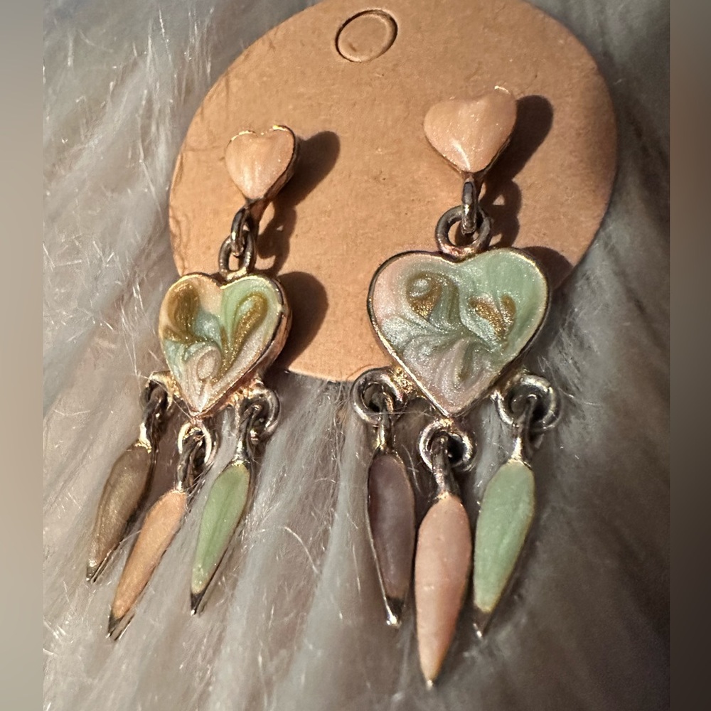 Heart earrings